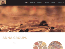 Tablet Screenshot of annagroups.com